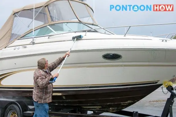 Cleaning aluminum boat with vinegar: